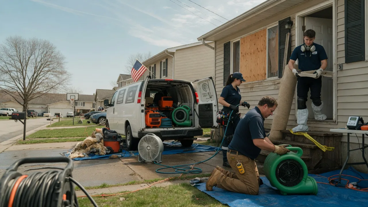 Water Damage Restoration in Thurman, OH near me